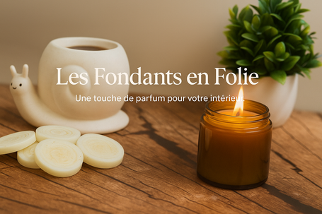parfum d'intérieur fondants et bougies parfumées